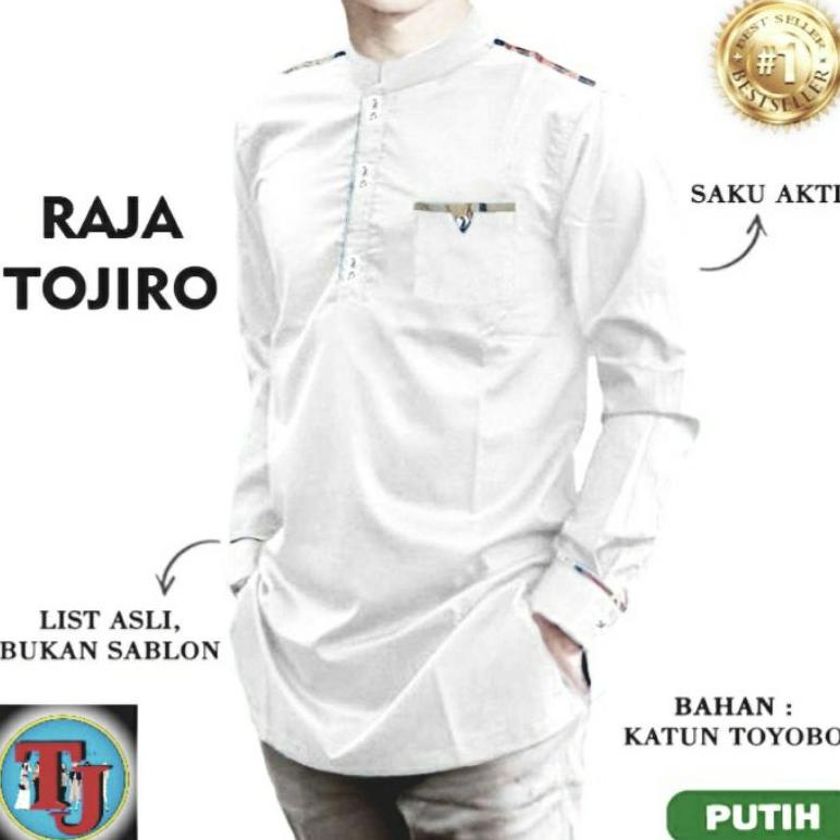 TJ BAJU ATASAN MUSLIM KOKO QURTA RAJA TOJIRO