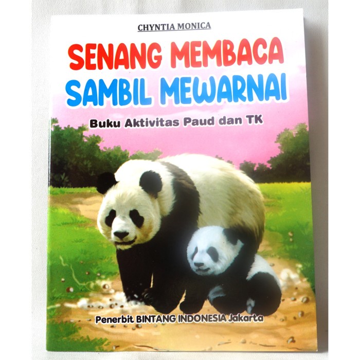 

Buku Aktivitas Paud dan TK - Senang Membaca sambil Mewarnai