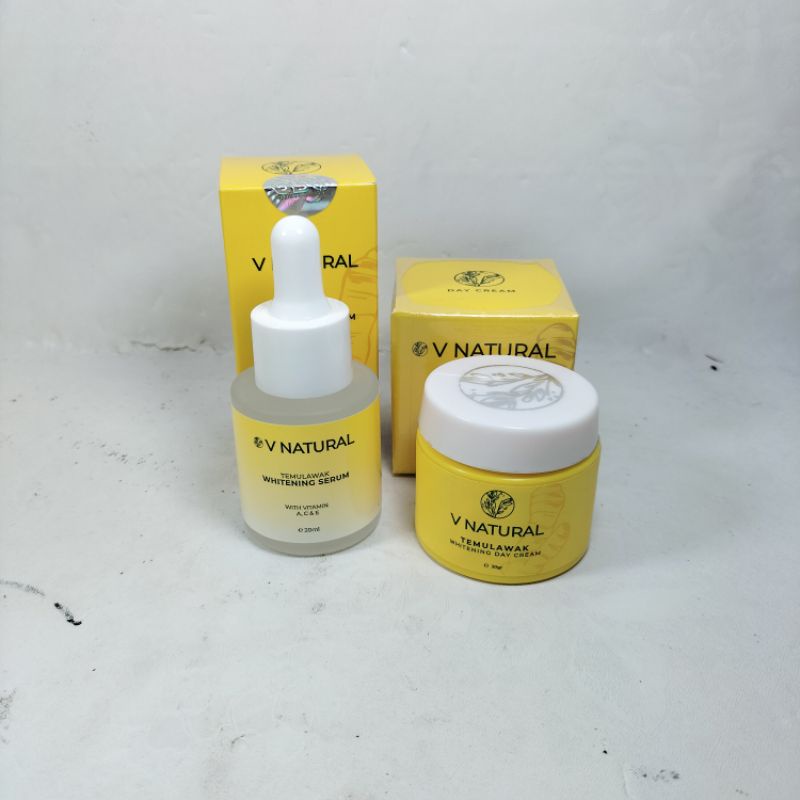 Paket 2in1 Serum&Cream Temulawak V Natural
