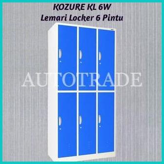 

KOZURE KL 6W LEMARI BESI 6 PINTU GANTUNGAN PAKAIAN LOKER BESI CABINET 20JVLZ3 last stok