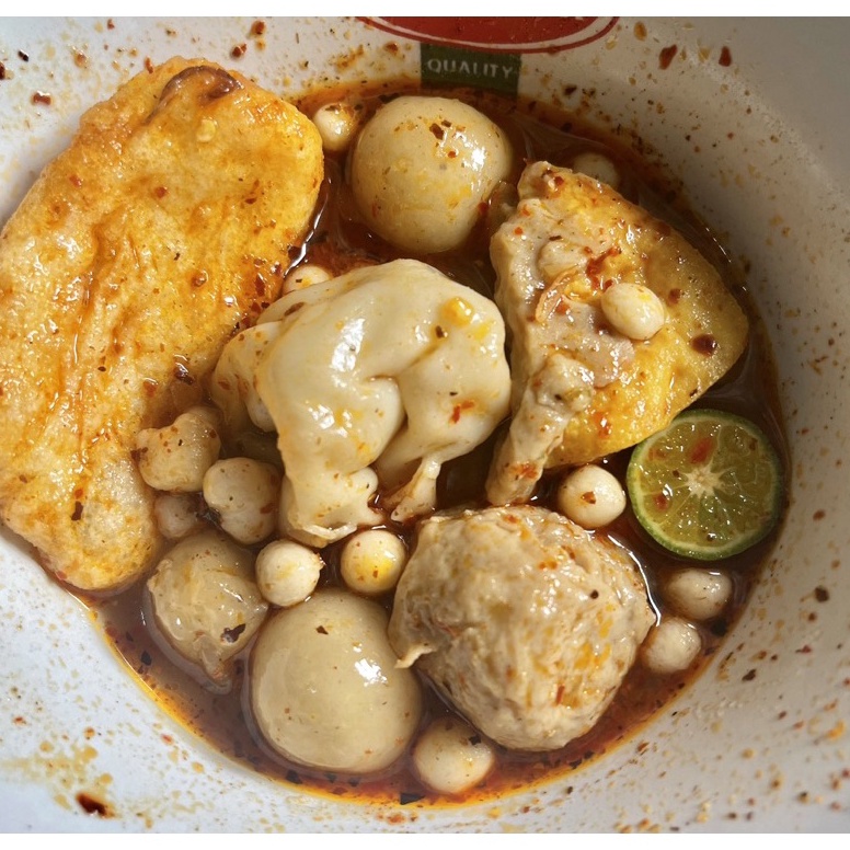 

FWVR9767 Baso Aci Acid Porsi lengkap Cikur Cuankie Garut