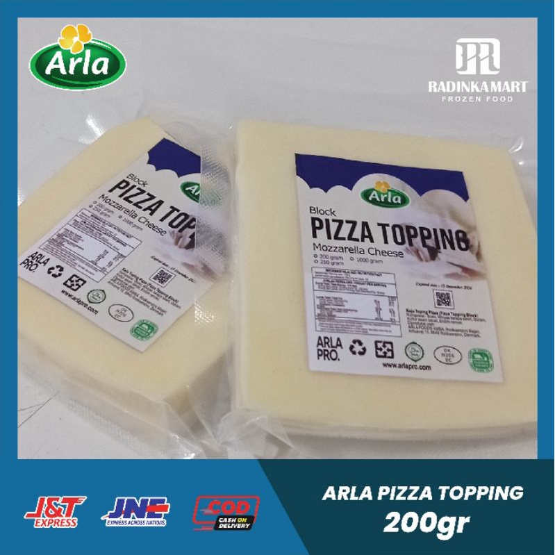 

Keju Mozzaella Arla Pizza Topping 200g /Arla Pizza Topping Mozarella Cheese 200gr - Keju Mozzarela Arla exp terbaru