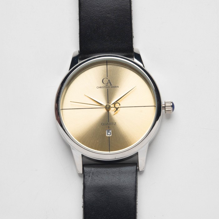 Discount Jam Tangan Pria Christyan Arden Ares CA3110 Gold-Black Strap /JAM TANGAN ANTI AIR/JAM