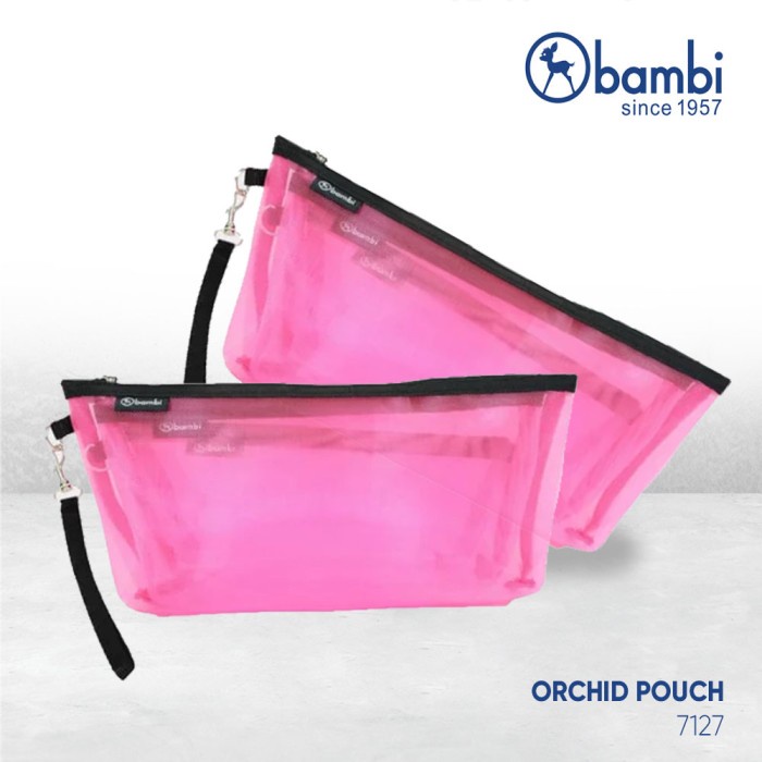 

KOTAK PENSIL ORCHID BAMBI 7127 FLUORO PINK