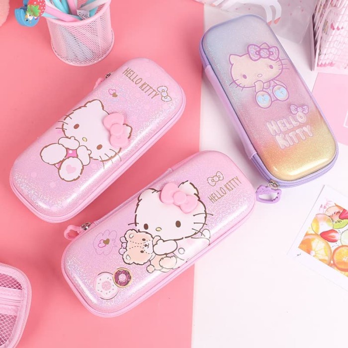 

PENCIL CASE HELLO KITTY EVA CASE / KOTAK PENSIL HELLO KITTY BAHAN EVA