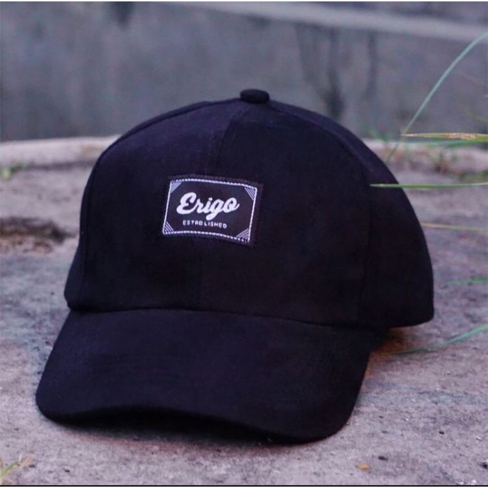 Topi Topi Erigo Terbaru 2022 TOPI PRIA DISTRO - Hitam, All Size(G6H7) Topi Pria Dewasa Topi Cowok Ba