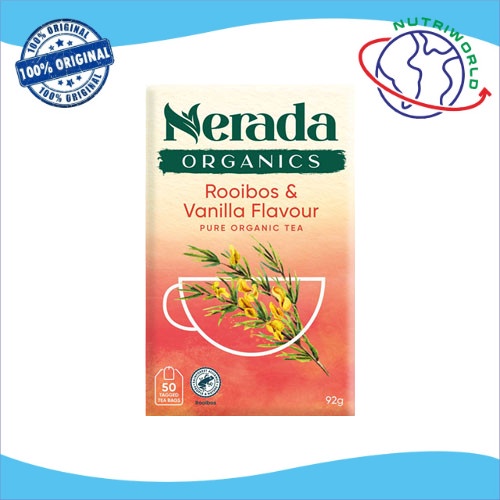 

AUS Nerada Organic Rooibos & Vanilla Tea Bags 50 Pack (Teh Import)