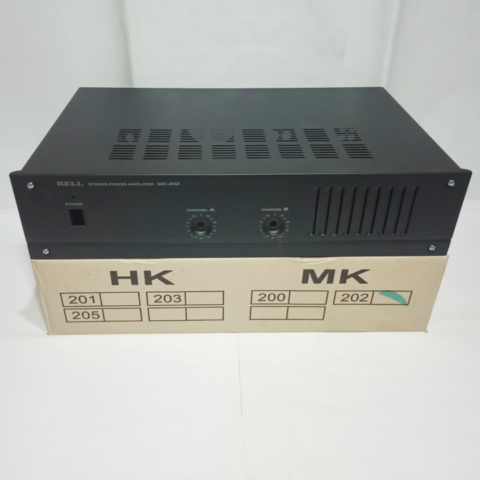 Box power Amplifier Stereo BELL MK 202