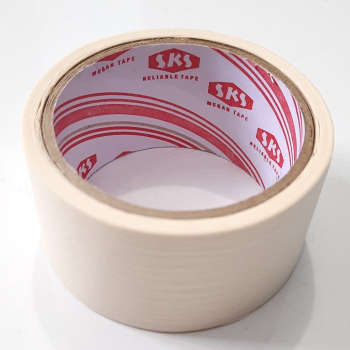 

Lem Kertas SKS 2 inch / Lakban Kertas / Masking Tape SKS (A1191)