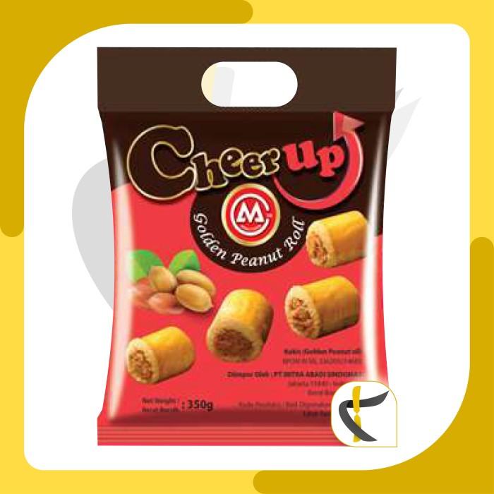 

Kue Kering Import| Meng Choon Cheer UP Golden Peanut Roll 350gr Best Seller