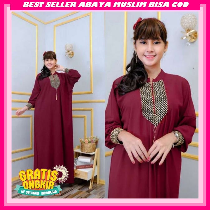 Arab Abaya Hitam Turkey Gamis Dress  Premium Gamess Wanitaa Abaya Turkey Premium Ori Gamis Syari Gam
