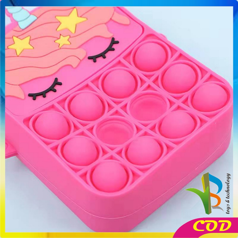 

Rb-A17 Tempat Pensil Pop It 2In1 Mainan Pop It Rainbow Dan Kotak Pensil Anak / Pencil Case Pop It