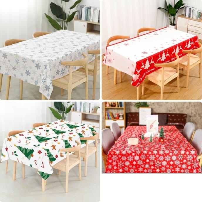 

Trend Tak Meja Natal Pvc Dekorasi Christmas Table Mat Table Runner Murah Limited Edition