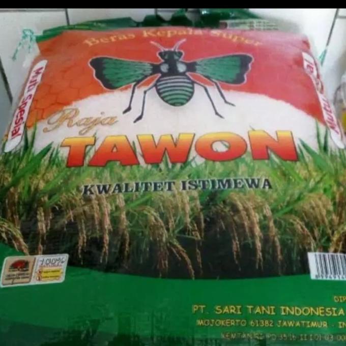 

\\\\\] Beras cap Tawon 10 Kg pulen, enak dan bersih