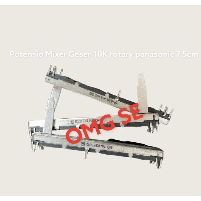 ] Potensio Mixer Geser 10K rotary panasonic 7.5CM
