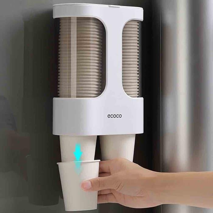 Holder Gelas Dispenser Paper Cup Tempat Gelas Plastik