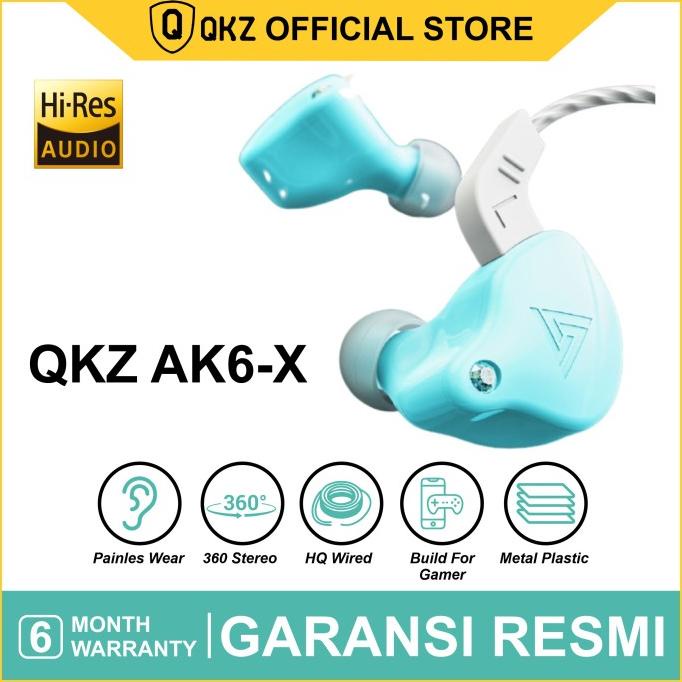 Qkz Ak6-X Ak6X Upgrade Ak6 With Mic Earphone Subwoofer Sports Headset
