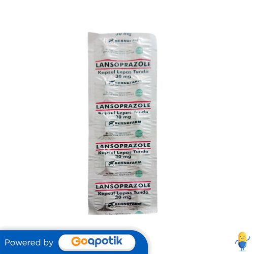 LANSOPRAZOLE BERNOFARM 30 MG STRIP 10 KAPSUL