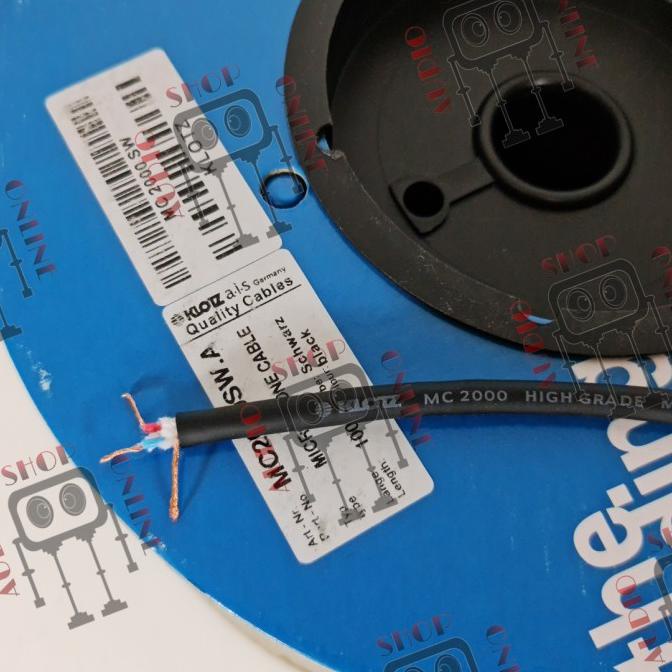 Kabel Audio Klotz Mc 2000/ Mc2000 Kabel Microphone
