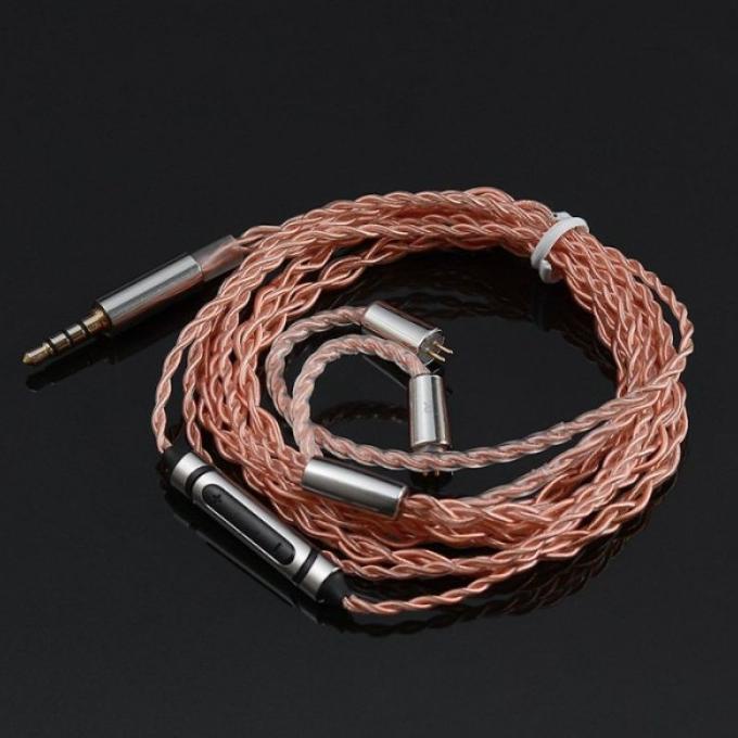 Faaeal Upgrade Cable With Mic Full Copper Litz Mirip Kabel Hibiscus