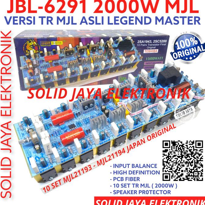 POWER JBL6291 JBL 2000W 6291 TR MJL 21193 21194 ASLI MJL21193 MJL21194 Termurah
