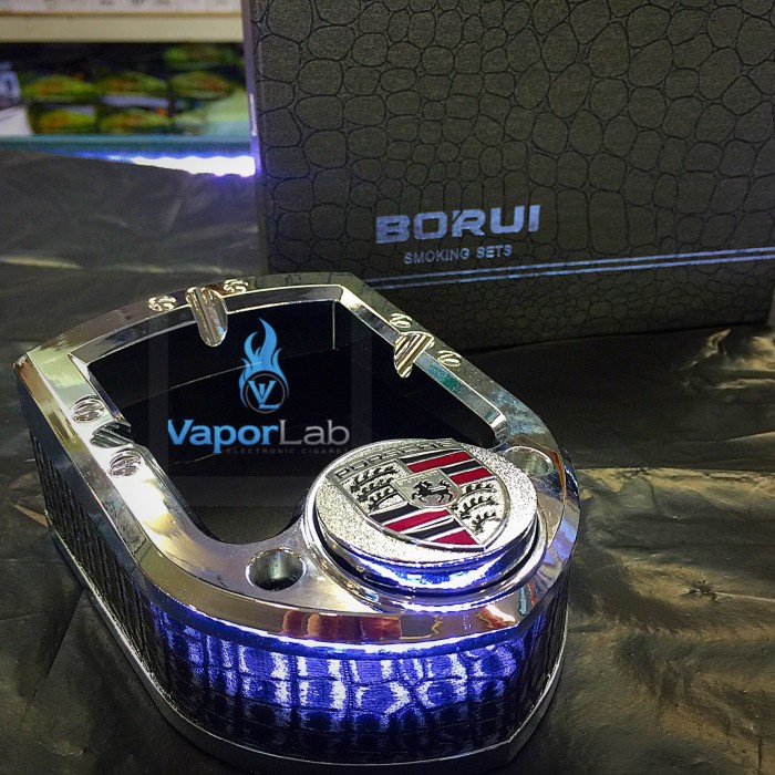 Asbak Rokok & Korek Api Ashtray Lighter Smoking Set Designer Mobil Promo Terbaru