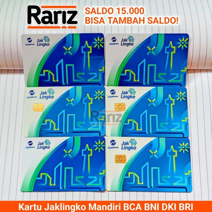 

Kartu JakLingko Bank Mandiri BCA BNI BRI DKI Kartu Uang Elektronik