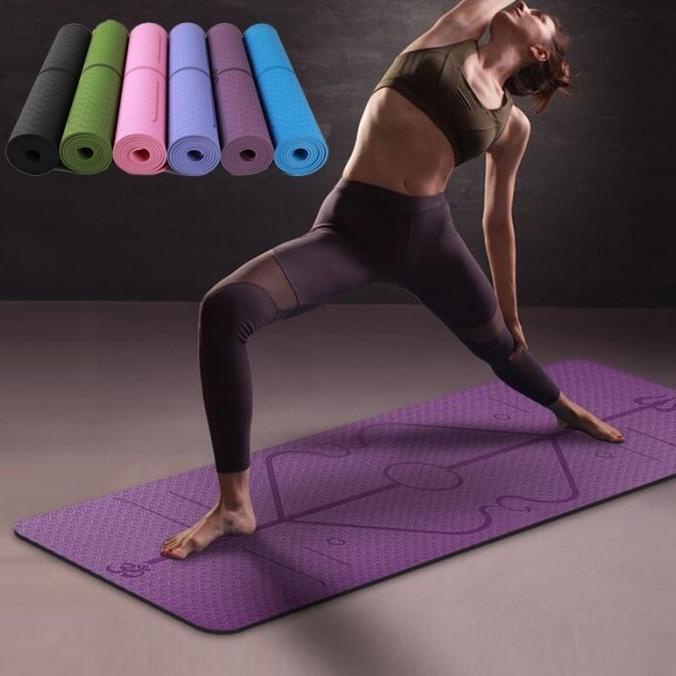 Sale Terbatas  Yoga Mat/Matras Senam Olahraga - Miniso Packing Aman Gadismalaka
