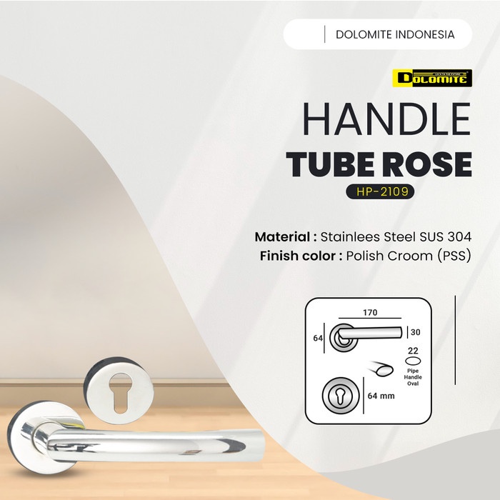 GAGANG TARIKAN HANDLE ONLY TANPA KUNCI PINTU KAMAR RUMAH MURAH 2109