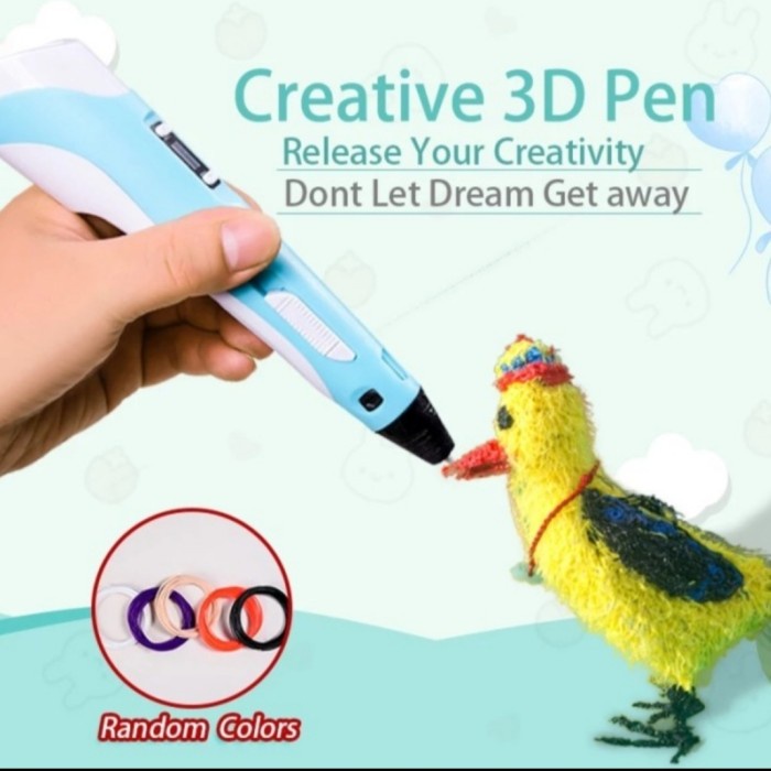 

Edukasi Diy Kreatifitas 3D Printing Pen-Pena Gambar Magis Stereocopis Terbaru