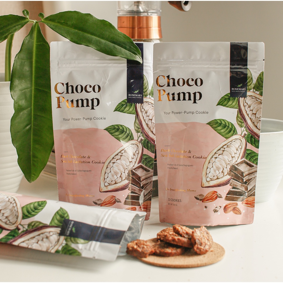 

Chocopump Almond And Oat Cookie With Dark Chocolate
