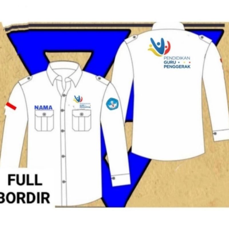 kemeja guru penggerak seragam guru penggerak baju guru penggerak pdh guru penggerak  pdl guru pengge