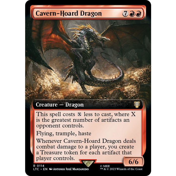 ✅New Cavern-Hoard Dragon Extended Art - Ltc - Rare - En - 114 Diskon