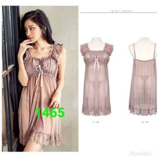 Babydoll lingerie 1465 seserahan /lingerie jumbo/lingerie 2019/lingerie seksi