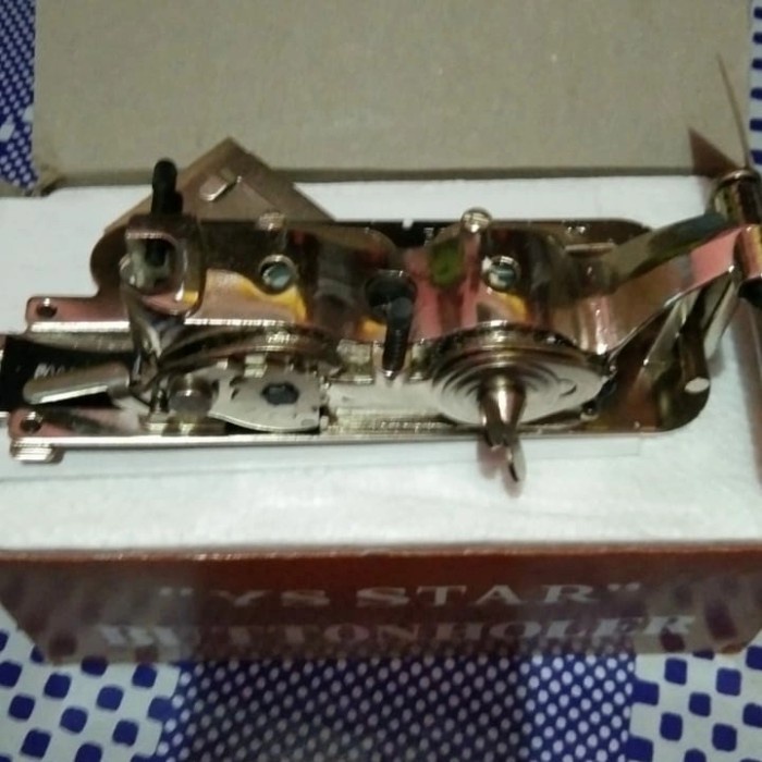 Alat Lobang Kancing Mesin Hitam Terbaru