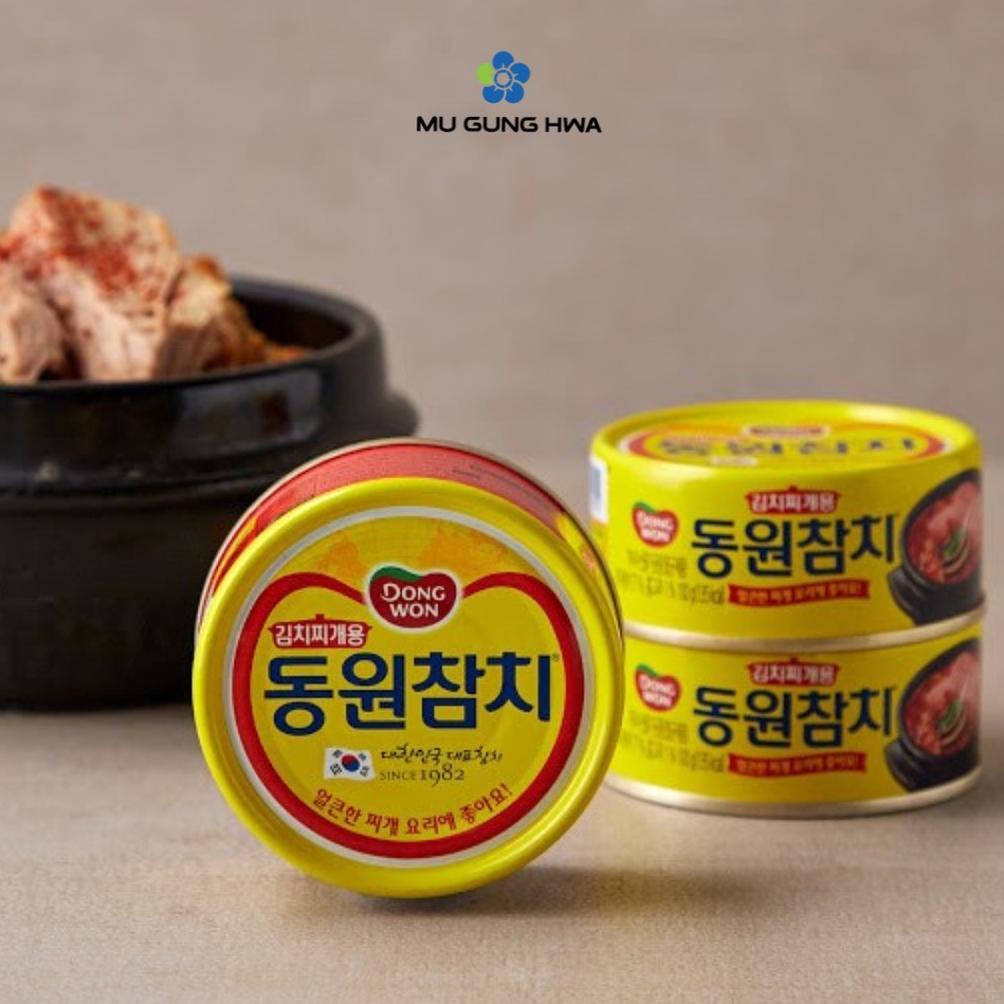 

| dongwon chunk light tuna in kimchi sauce - 150g / 3pcs
