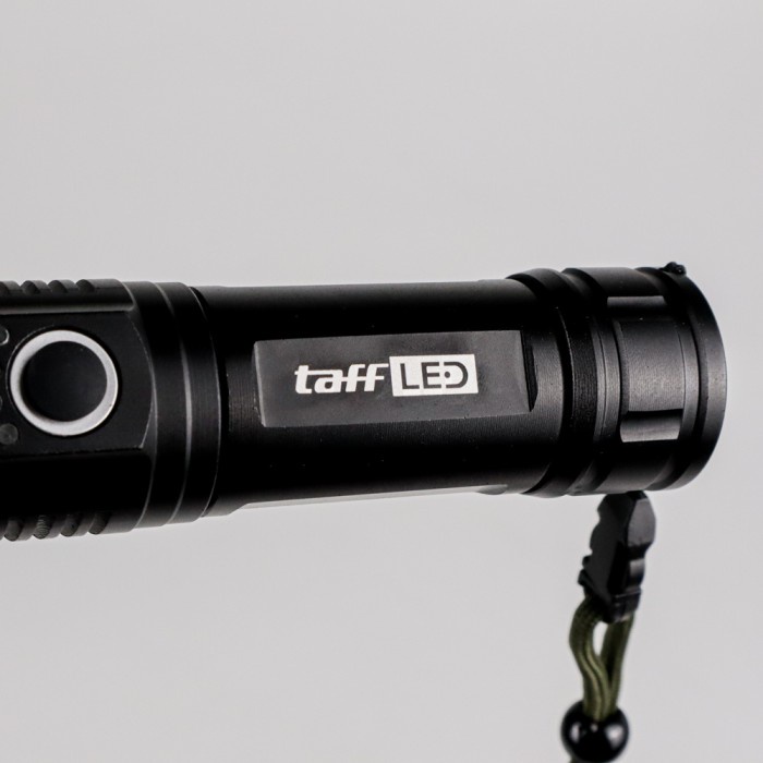 Senter LED Long Range Zoom USB Rechargeable P50