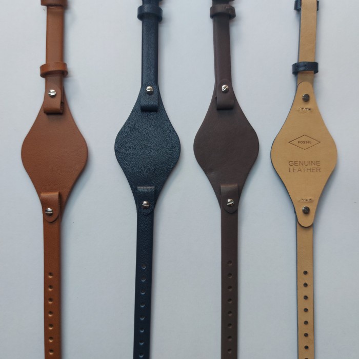 Tali Jam Fossil Georgia Mini 8mm Strap ES 3077 ES 3148 Wanita Original