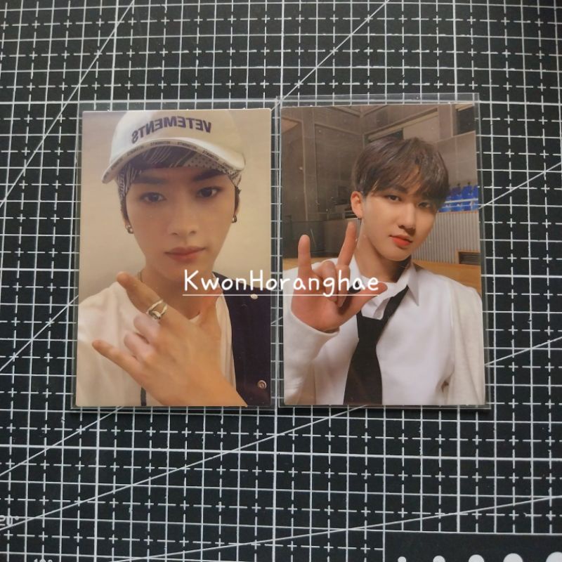 STRAY KIDS GO LIVE LEE KNOW CHANGBIN PHOTOCARD