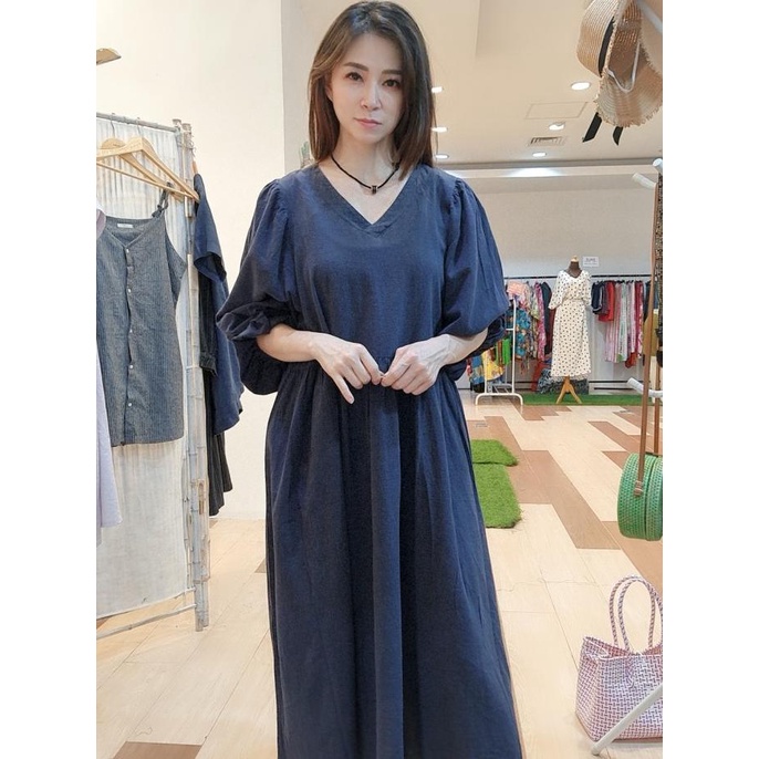 Import Maxi Oversize Long Dress Korea Style Balotelli Fashion Linen