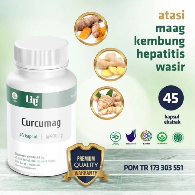 CURCUMAG Asli Mengatasj Asam Lambung & Maag