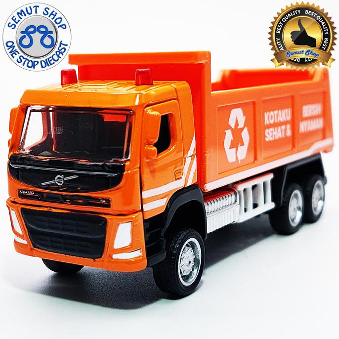 Terlaris Apolo Msz Volvo Fm Indonesian Garbage Dump Truck Miniatur Truk Sampah Berkualitas