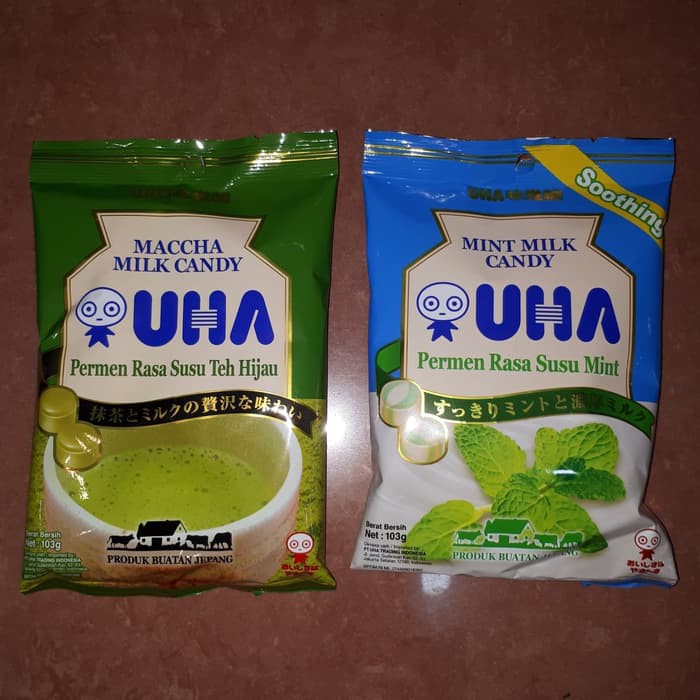 

[Halal] Uha Lk Candy 103Gr - Permen Lk Candy Permen Susu Malaysia Rich / Matcha / Nt