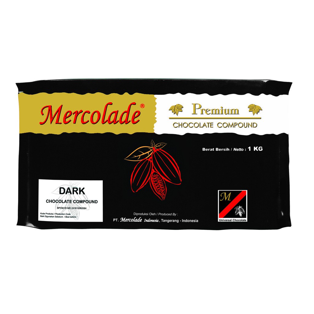 

Mercolade Darkchoco Compound 1 Kg