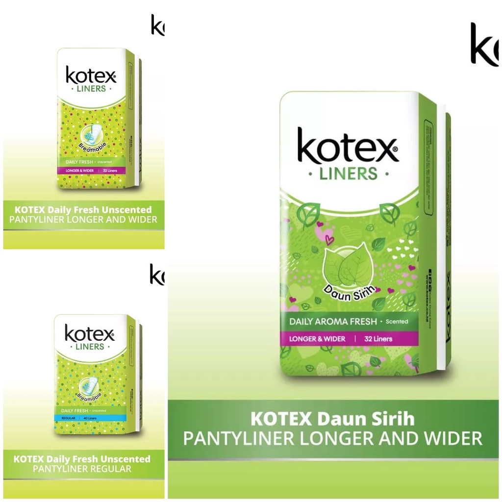 Kotex Liners (Pantyliner)