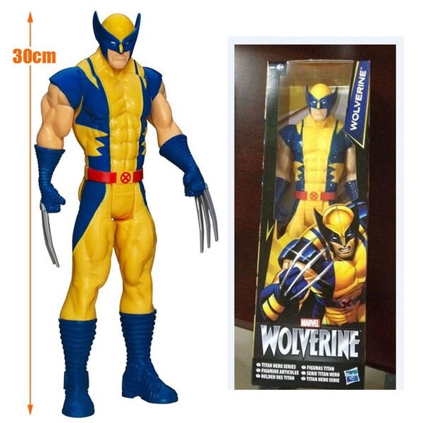 Hasbro Mainan Action Figure Marvel X-Men Wolverine Logan 30 Cm Ori Ready