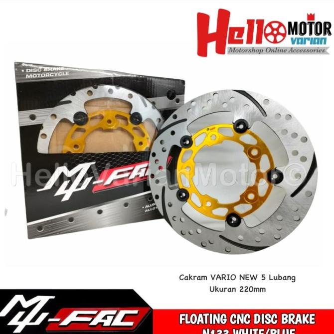 Piringan Cakram Depan Vario 150 New 5 lubang 220mm