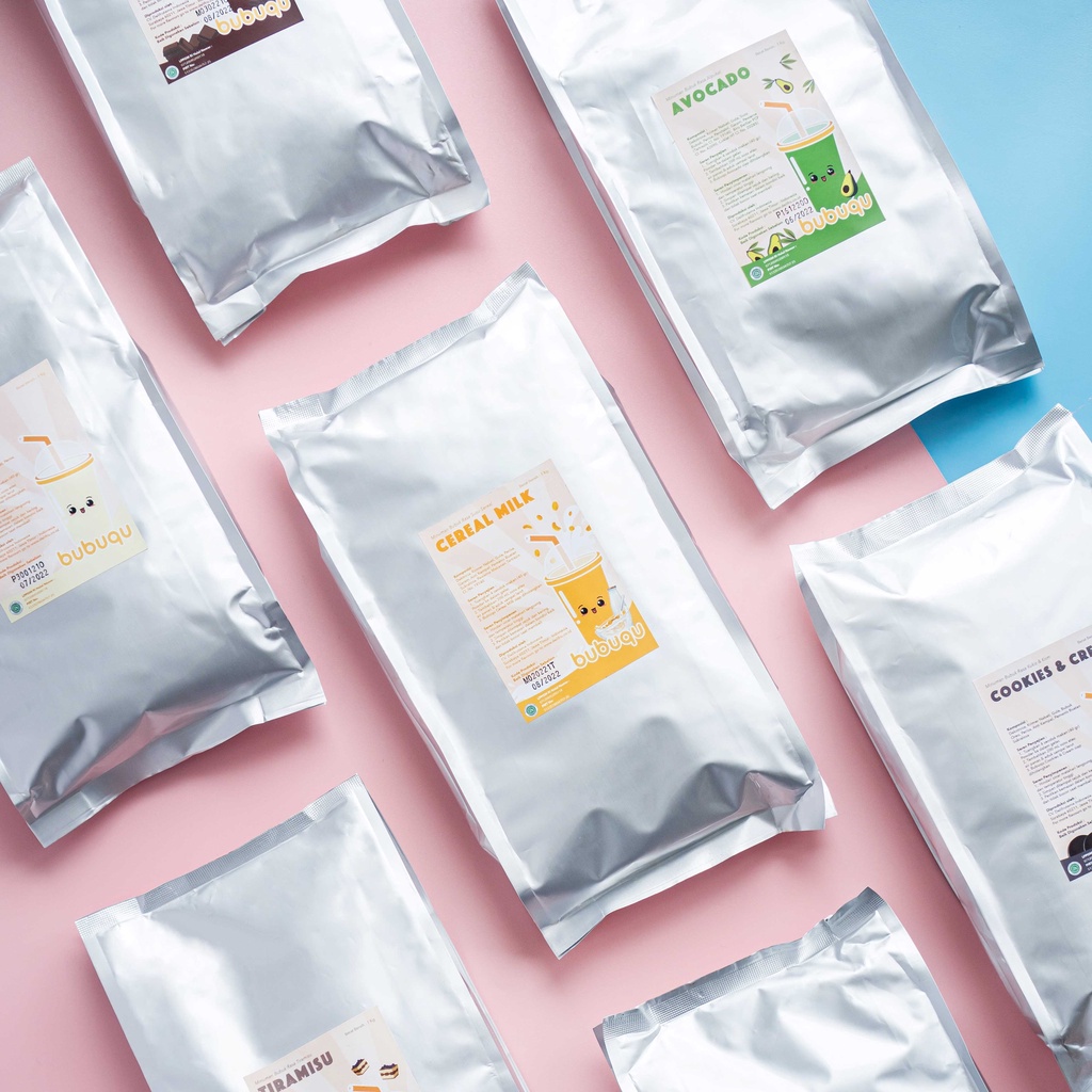 

Chocolate Malt Powder Drink Bubuqu 1 Kg - Bubuk Numan Malt Cokelat