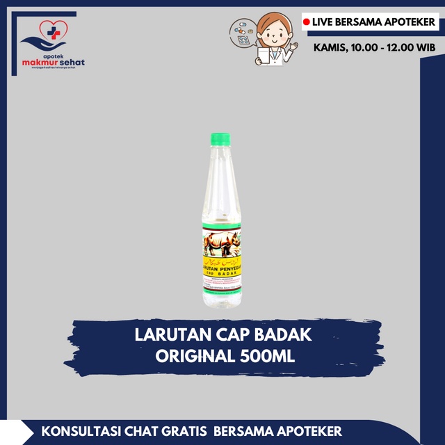 

LARUTAN CAP BADAK ORIGINAL 500ML