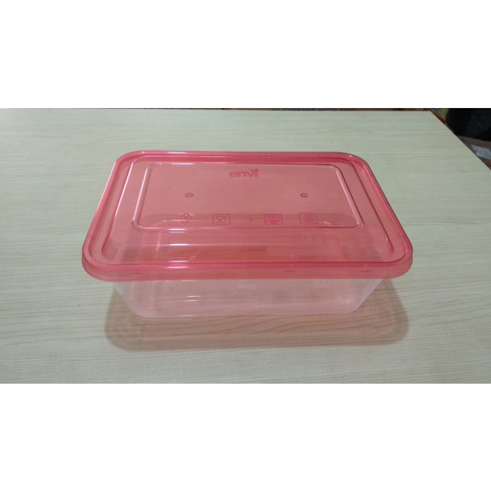

TERBARU Thinwall 750 ml + Tutup Warna Clear Merek ENVI PREMIUM HARGA 25 PCS